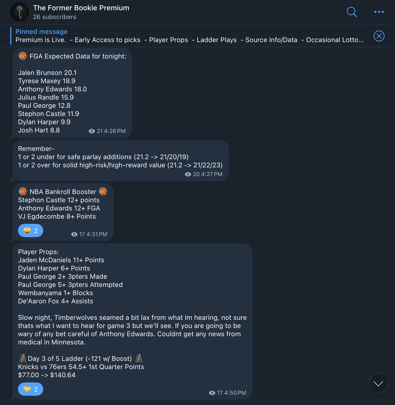 Results — 10 for 11